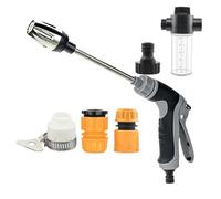 Pulverizador de riego - de lavado portátil para manguera de agua | Lavadora de alta presión | Colador de pasta de malla de doble capa de acero inoxidable 30 | Lavadora profesional de alta