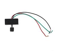 Pulverizador eléctrico de 12 V CC Interruptor de gobernador Controlador de presión ajustable para regulación de agua Pulverización agrícola Unidad de reflujo de 70 W Negro (E)