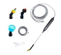 Pulverizador Eléctrico De Agua - Automático De Riego Y Nebulización | Kit Portátil Antifugas Para Exterior, Jardinería, Agricultura Y Patio