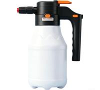 Pulverizador eléctrico de espuma para coche, 1.5 L, lavadora a presión recargable USB-C con boquillas dobles, cañones de espuma automáticos de mano para limpieza de vehículos y jardinería (1.5 L