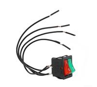 Pulverizador eléctrico de repuesto para pulverizador de presión de jardín para batería individual para control de doble balancín, negro y rojo, 2,5 x 3 cm de profundidad