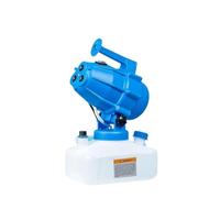 Pulverizador Electrico, Pulverizador atomizador portátil de volumen Ultra bajo con 3 boquillas, nebulizador soplador de niebla fina, máquina de nebulización en frío de 5L(Blauw)