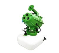 Pulverizador Electrico, Pulverizador atomizador portátil de volumen Ultra bajo con 3 boquillas, nebulizador soplador de niebla fina, máquina de nebulización en frío de 5L(Groen)