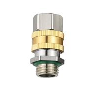 Pulverizador extraíble Conector mecánico Junta giratoria Latón Conector rápido Accesorios de tubería doméstica Acoplamiento de unión de latón de alta presión