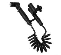 Pulverizador higiénico de bidé, spray de agua para inodoro, lavadora de pañales para bebés, accesorio de ducha para mascotas, válvula de ángulo de modo dual, kit de pulverización de cuerpo de cobre