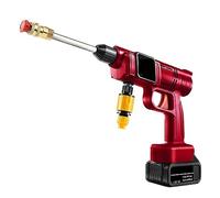 Pulverizador Inalámbrico De Alta Presión For Lavadora Coches, Suministros Pistola Lavado A Vapor, Máquina Limpieza con Caja Plástico For Batería 18V Potente Chorro A PresióN