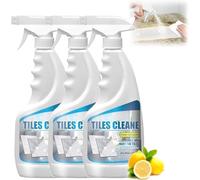 Pulverizador limpiador de lechada para azulejos, limpiador multifunción para cocina, baño, elimina rápidamente la suciedad, marcas y manchas, aroma fresco