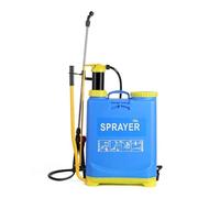 Pulverizador Manual de alta presión con atomizador de 20L, aspersor de césped, mochila for jardín, nebulizadores de compresión, esparcidor nebulizador de agua(16L)