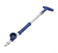 Pulverizador manual de botella de agua extraíble, varilla de riego telescópica ajustable con doble boquilla y modos de flujo para riego de jardín, compatible con 1.25 L + (cabezal único)