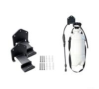 Pulverizador montado en la pared y sistema de soporte de soplador de mochila para una gestión eficiente de herramientas en entornos de patio (1 unidad)