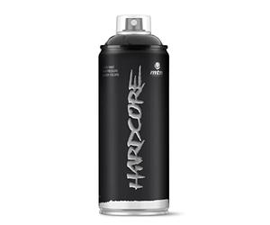 Pulverizador, Pintura en spray MTN HC2 R-9011 Negro Brillante 400ml