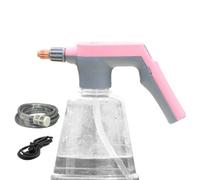 Pulverizador Portátil - Boquilla de Pulverización de Mano Recargable de 2000mA - Nebulizador Eléctrico Portátil,Para Jardín Césped Interior Exterior Garaje Automóvil y Eliminación