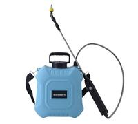 Pulverizador que funciona con pilas, bomba de boquilla de niebla automática portátil + acabado de manguera de agua de material ABS duradero, spray versátil para matar y regar plantas, accesorio