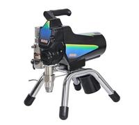 pulverizador sin aire electrico pulverizador Máquina pulverizadora de pintura sin aire de alta presión eléctrica de 220 V, pistola pulverizadora de pintura de látex de mano de 110 V for bricolaje(E.U)