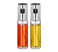 Pulverizador vinagre y aceite botellas de espray 100 ml vidrio acero inoxidable