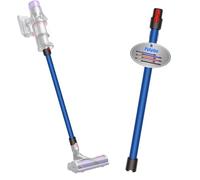 Pulyibo Tubos de Extensión para Dyson V15 V11 V10 V8 V7 Aspiradora, Tubo de Varilla Telescópico 72cm - Azul