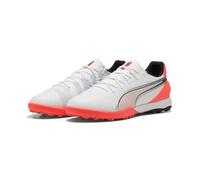 PUMA(プーマ) Tacos de fútbol para hombre, 25 colores otoño/invierno Puma White Puma Silver Glowing Red (01), 25.5 cm