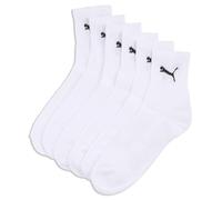 PUMA Short Crew Socks (5 Pack) Calcetines, Blanco, 43-46 (Pack de 5) Unisex Adulto