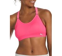 PUMA 2 Pack Seamless Sports Bra Sujetador Deportivo, Rosa mágica/Gris Jaspeado, S para Mujer