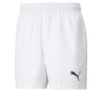 PUMA Short con pequeño logo esencial. Color Blanco