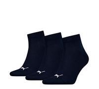 Puma 251015 - Calcetines de deporte para hombre | Los calcetines PUMA Quarter: cierre cómodo, costura extra suave en los dedos y puños elásticos. Ideal para deportes.