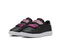 Puma 395609 Zapatillas Puma Smash 3.0L Glitter V PS para niñas, 25, 25 colores otoño/invierno Puma Black-Berry (07), 2 US Little Kid
