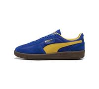 Puma 396841 Palermo - Tenis vintage, 25 colores primavera verano azul vívido/amarillo soleado (02), 12 US