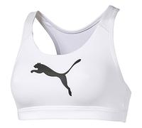Puma 4Keeps Bra M Bra Top, Mujer, White-Cat, XS