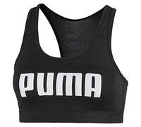 Puma 4Keeps Bra M Sujetador, Mujer, Negro, XS