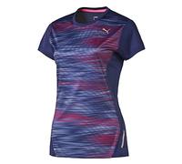 Puma 51250904 XL/16 - Camiseta de Running para Mujer, Color Azul (Blue Print/All Over Print), Talla UK: X-L/Talla 16