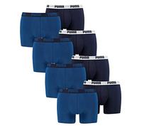 PUMA 521015001 - Bóxer para hombre, calzoncillos, paquete de 8 unidades 420 - True Blue L