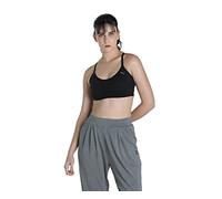 PUMA 521602 Sujetador de Entrenamiento de Estudio de bajo Impacto para Mujer, Negro (Black), M