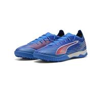 PUMA 6 Match TT, Zapatillas de fútbol Unisex Adulto, Ultra Blue White Glowing Red, 44.5 EU