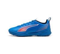 PUMA 6 Play TT Jr, Zapatillas de fútbol, Ultra Blue White Glowing Red, 34 EU