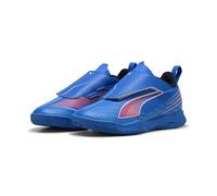 PUMA 6 Play V IT JR, Soccer Shoe, Ultra Blue White-Glowing Red, 29.5 EU