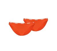 PUMA 603031001 Ropa Interior Estilo Bikini, Flame Orange, S Mujeres