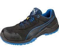 Puma 644220-256-43 Argon Low S3 ESD SRC - Zapatillas de Seguridad (Talla 43, Negro/Azul)