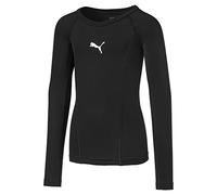 Puma 655921 05, Camiseta de Manga Larga Infantil, Negro (Puma Black), 140