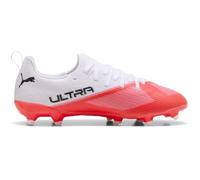 Puma 7 Match FG/AG JR - Tenis de fútbol, Color Rojo Ultra Rojo, Negro y Blanco, Talla 12 de Reino Unido