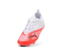 Puma 7 Play FG/AG JR - Tenis de fútbol, Color Rojo Ultra Rojo, Negro y Blanco, Talla 1