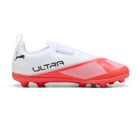 Puma 7 Play V FG/AG RB JR - Tenis de fútbol, Ultra Rojo, Negro y Blanco, Talla 1 UK Niño