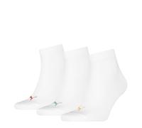 PUMA 701230337 Calcetines de Tres Cuartos, Combo Blanco, 35-38 (Pack de 3) Unisex Adulto