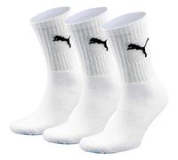 Puma 9 Par Calcetines Tenis Sport Unisex 7312 3 X 3er Paquete - Blanco/Talla