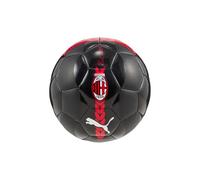A.C. Milan - Mini balón de fútbol y Entrenamiento, Producto Oficial, Talla Mini 3, Negro