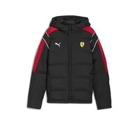 Puma Abrigo unisex acampanado para niños, negro, 11-12 Y