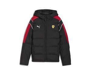 Puma Abrigo unisex acampanado para niños, negro, 11-12 Y