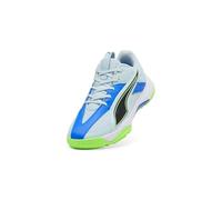 Puma Accelerate Jr 5 Zapatillas de Balonmano, Aqua Glow Blanco Verde Deslumbramiento, 36 EU