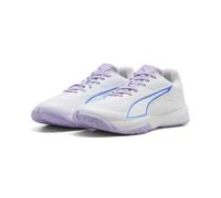 Puma Accelerate Pro 5 W+ - Tenis de Interior para Mujer, Color Blanco/Zafiro Real-Lavanda Claro, Talla 4 de Reino Unido