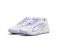 Puma Accelerate Turbo 5 W+ - Tenis de interior para mujer, color blanco zafiro real, lavanda claro, talla 9.5