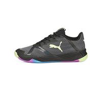 PUMA Accelerate Turbo Nitro II, Zapato de Tribunal Interior Unisex Adulto, Multicolor Black Fizzy Light Ocean Dive Festival Fuchsia, 42.5 EU